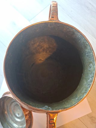 Gran cántaro de cobre año 1.777 S XVIII