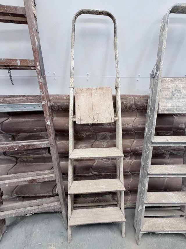 Lote 3 Escaleras (Madera y Metal)