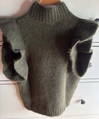 Jersey T.S de Lana sin Mangas de Zara nuevo