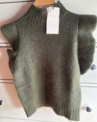 Jersey T.S de Lana sin Mangas de Zara nuevo