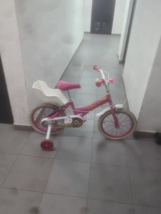 Bicicleta infantil 16 rosa