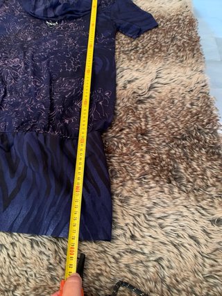 Vestido mini Liu Jo azul estampado