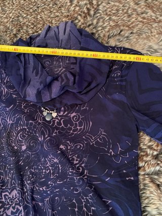 Vestido mini Liu Jo azul estampado