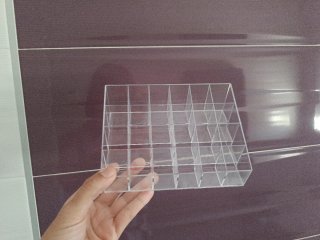 Organizador de pintalabios acrílico