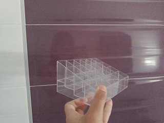 Organizador de pintalabios acrílico