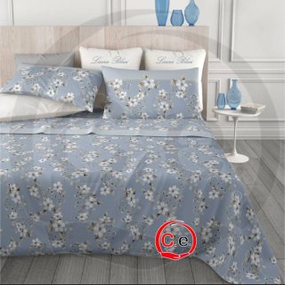 Completo Lenzuola Cotone Floreale