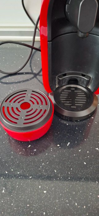 Cafetera Caffitaly Roja