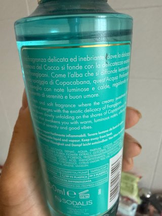 Acqua Profumata Cocco &Frangipani Tesori d'Oriente