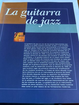 Maqueta Guitarra Jazz