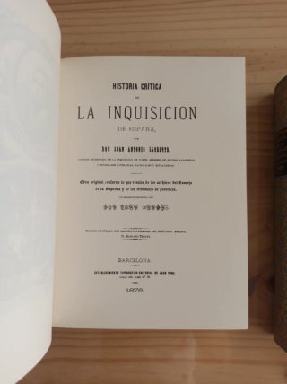 Historia crítica de la Inquisición I/II