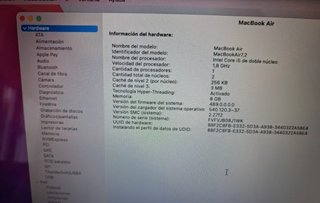 MacBook Air 13 Plata 2017