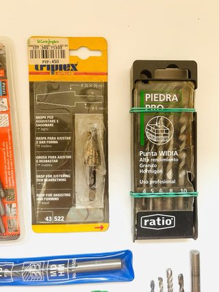 Conjunto Brocas Varias (Bosch, Fischer, Ratio)