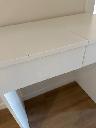 Mesa tocador blanca Ikea