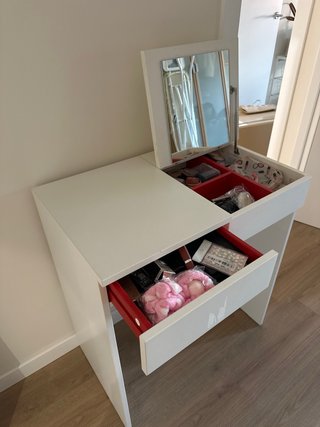 Mesa tocador blanca Ikea