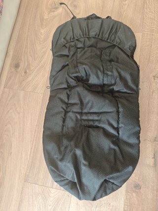Funda para carrito de bebé negra
