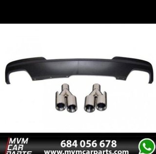 Difusor Trasero BMW F10/F11 10-16 M-Tech ABS Colas