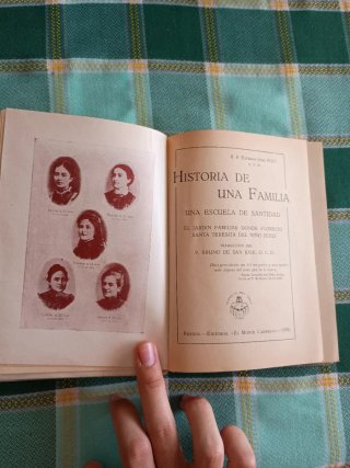 Libro Historia de una familia de R.P. Esteban-jose