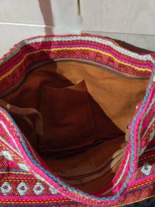 Bolso Hombro Dayaday Étnico Multicolor