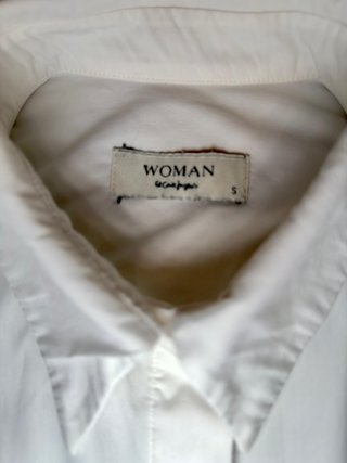 Woman El Corte Inglés Camisa Blanca Popelín S