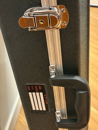 Estuche Bajo Eléctrico Negro