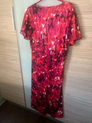 Vestido estampado para eventos
