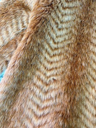 Abrigo de pelo mujer talla única