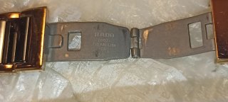 Bracciale Rado Ceramica Nero Oro
