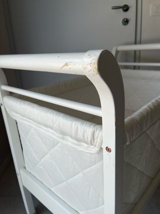 Culla Lettino Neonato 80x50 con Materasso