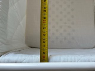 Culla Lettino Neonato 80x50 con Materasso