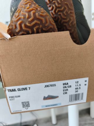 Zapatillas MERRELL TRAIL GLOVE Hombre SIN ESTRENAR