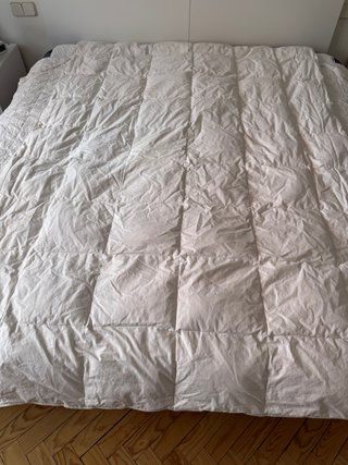 Nordico plumón ganso y sábanas 90x2m