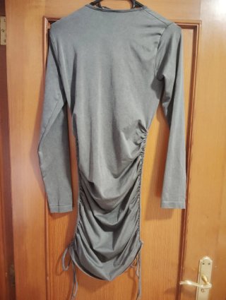Traje Zara Gris Talla M-L