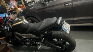 Yamaha MT-09 2014 Naked Negra/Dorada