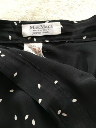 Gonna Max Mara Seta Pois