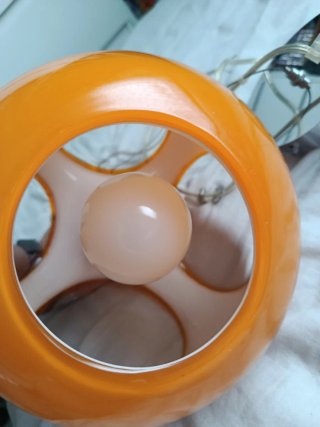 Lámpara colgante naranja