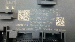 8k0959795d módulo electronico audi a4 avant 218582