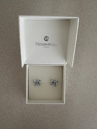 Pendientes Nomination Plata Ley Mariposa Azul