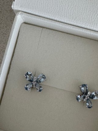 Pendientes Nomination Plata Ley Mariposa Azul