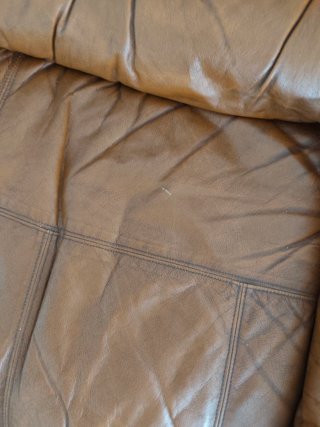 Conjunto de sofás de piel
