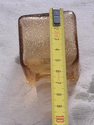 Empoli tapón original Vidrio Ámbar Estado Impecabl