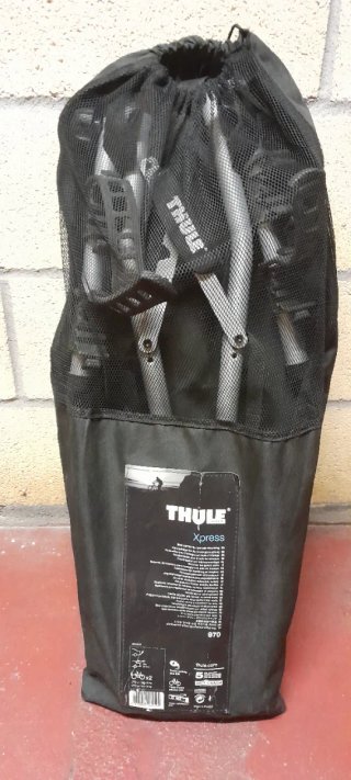 Portabicicletas Thule plegable