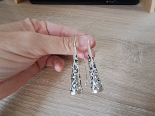 Pendientes étnicos acero nuevos