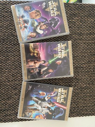 Lote 3 Películas Star Wars DVD Edición Limitada