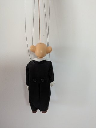 Marioneta Spejbl Checa Tradicional Hecha a Mano