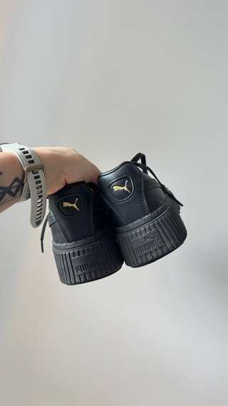 Puma Mayze Stack Total Black Piel