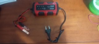 Cargador Batería Moto 6V/12V 1.5A
