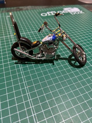 Moto Chopper Cromata