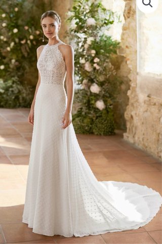 Vestido de Novia Almanovia Halter Rasine