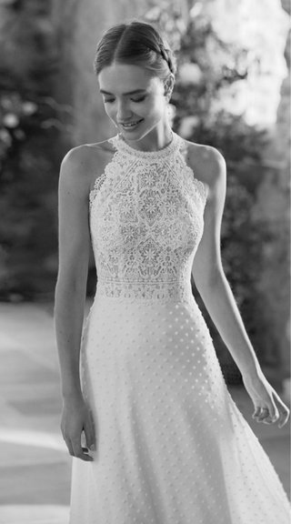 Vestido de Novia Almanovia Halter Rasine