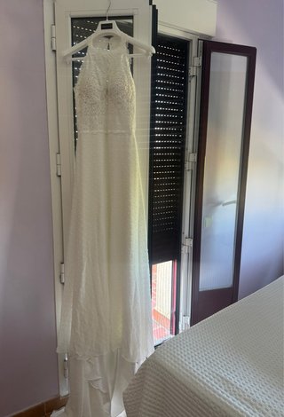Vestido de Novia Almanovia Halter Rasine
